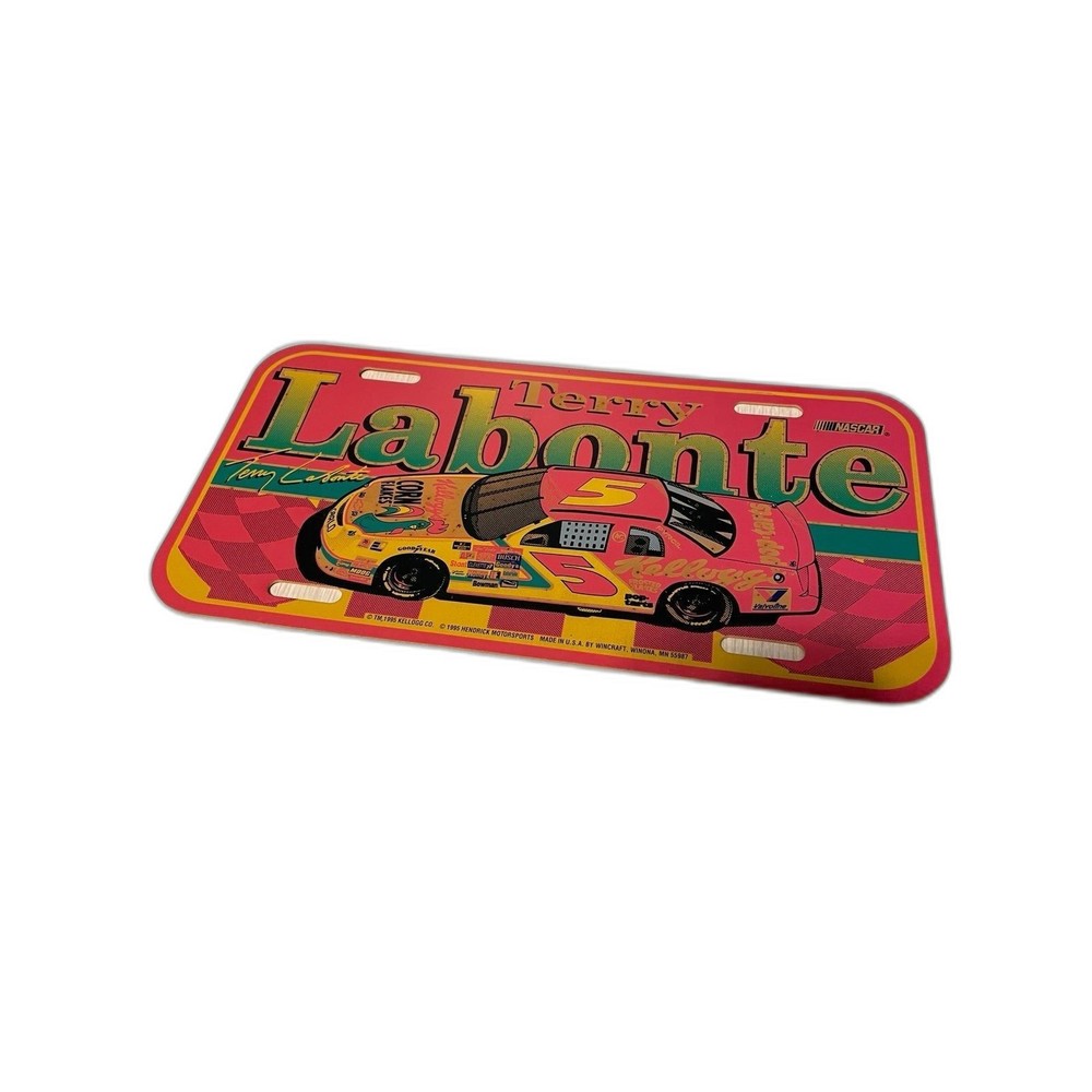 NASCAR Terry Labonte Decorative License Plate